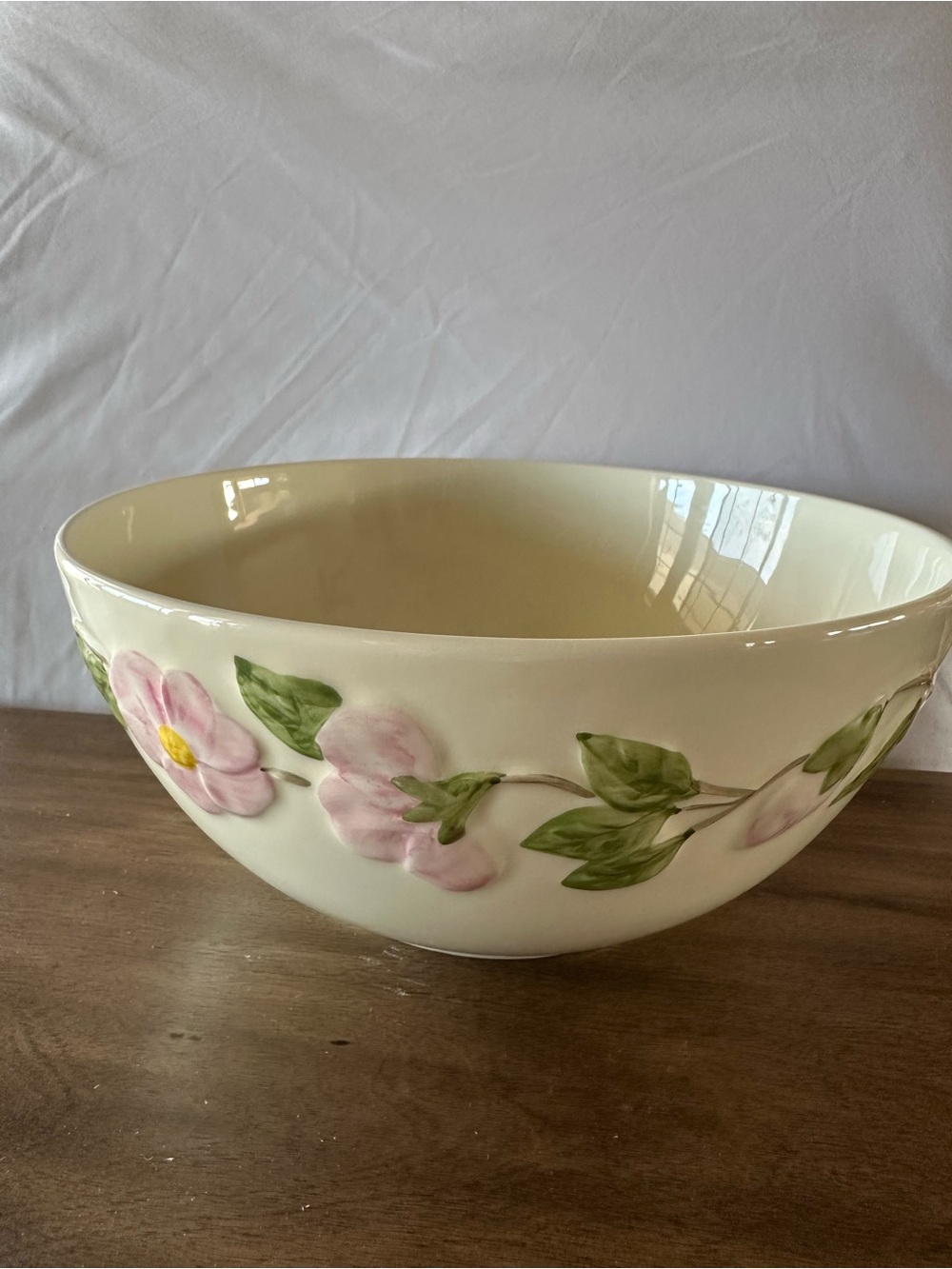 Franciscan Desert Rose Large Serving Bowl 9.5” Made in Portugal